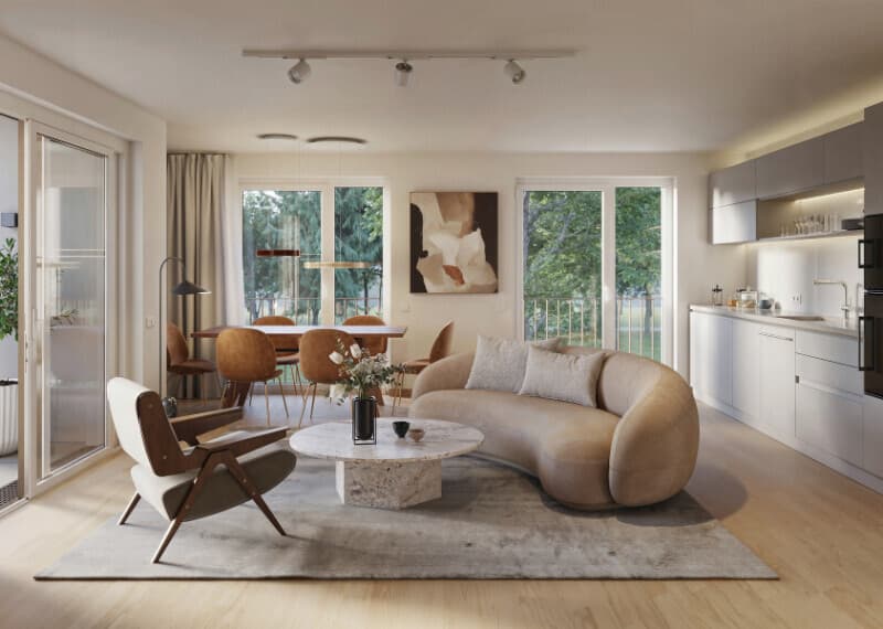 3-Zimmer-Wohnung