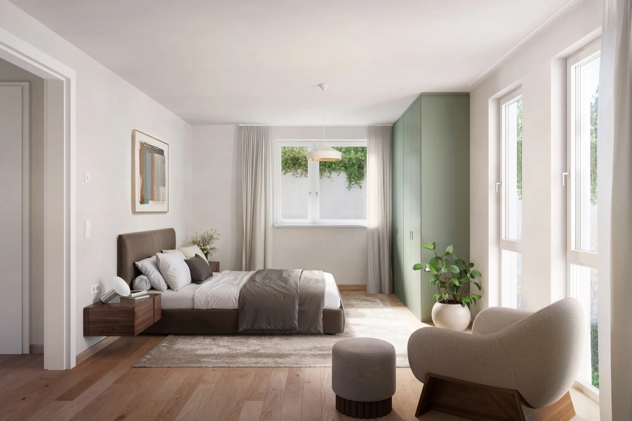 Urban Asset | Schlafzimmer Visualisierung