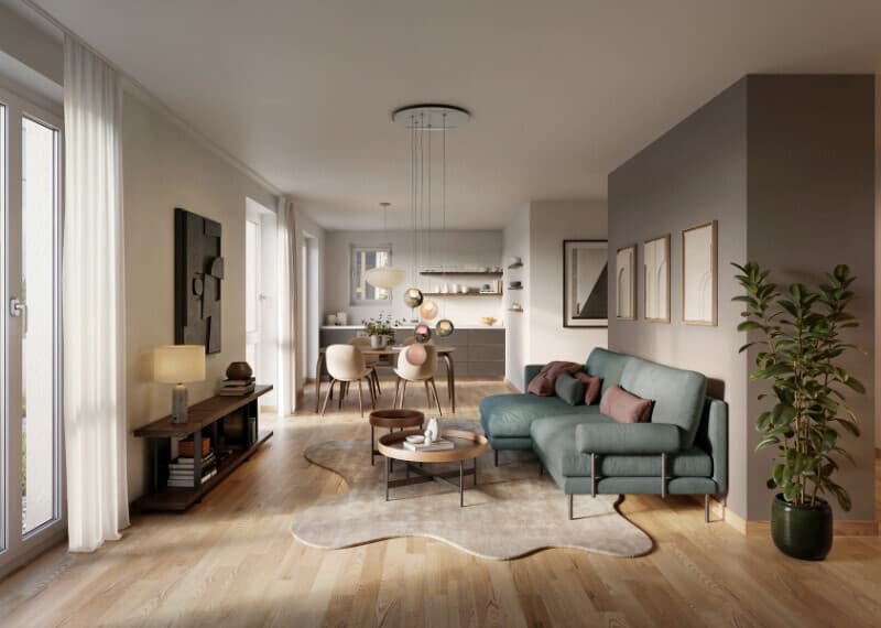 3-Zimmer-Wohnung