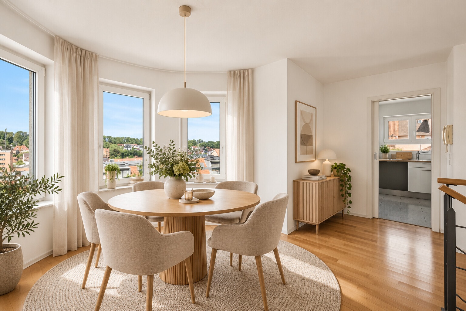 Haus im Haus: Split-Level-Wohnung in attraktiver Stadtlage