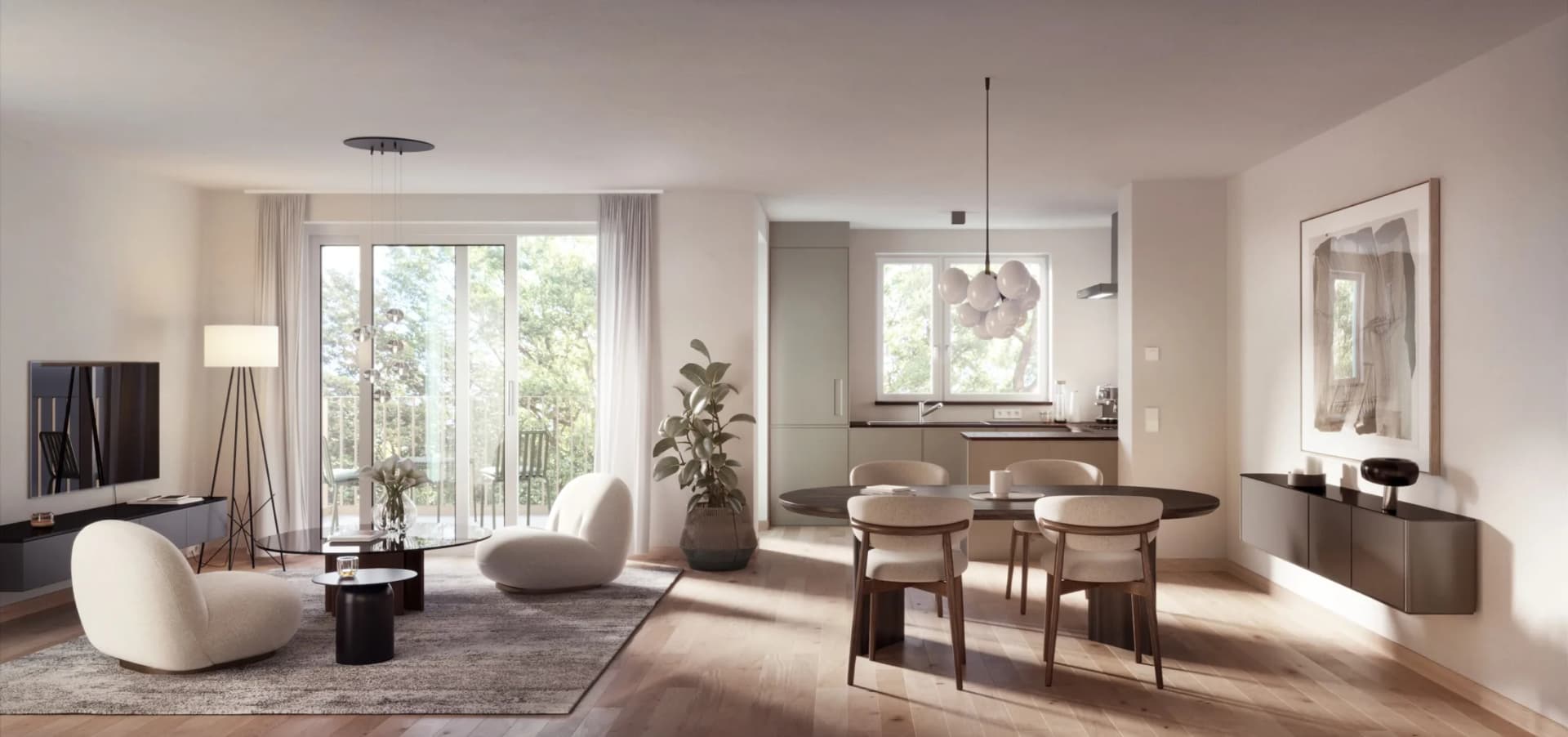 Urban Asset | Wohnzimmer Visualisierung