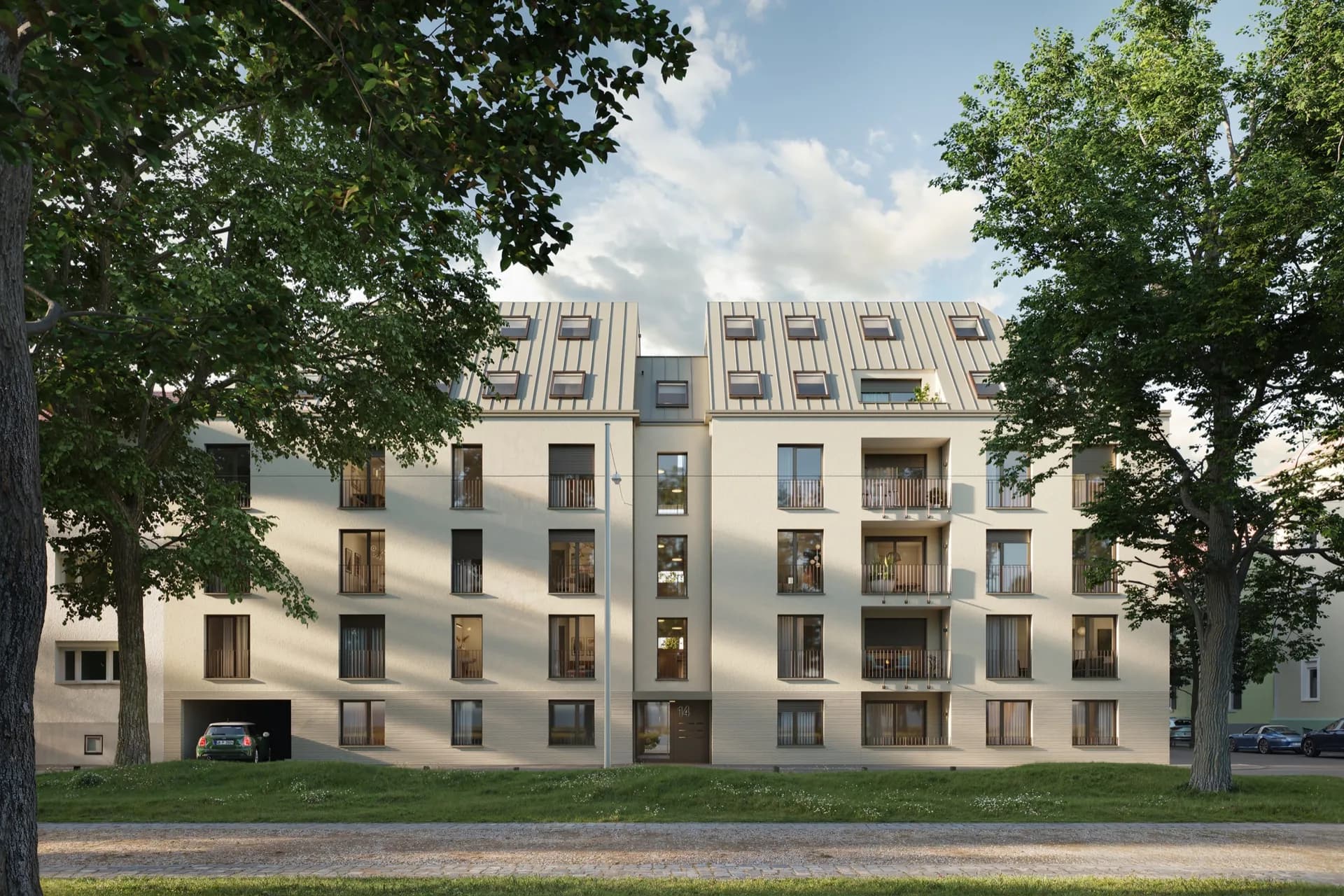 Kurpark — Neubauprojekt in Stuttgart Bad Cannstatt